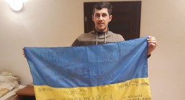 Zostawił pracę w Łowiczu i wrócił walczyć na Ukrainę. „Nie jadę tam umierać”