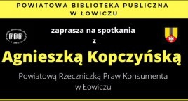 Łowicz. Biblioteka zaprasza na spotkania z rzecznikiem praw konsumenta