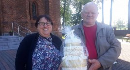 Pątnicy z Łowickiej Jaskółki pamiętali o ich jubileuszu (foto)