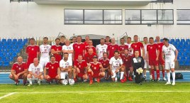 Łowiczanin kolejny raz wystąpił w piłkarskiej reprezentacji prezydentów i burmistrzów