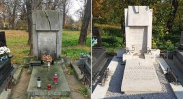 Wyremontowali nagrobek śp. Kazimierza Maurycego Drogoszewskiego (foto)