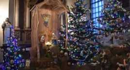 Szopki bożonarodzeniowe w łowickich kościołach (foto)