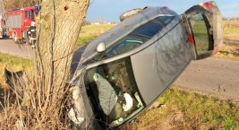 Wypadek pod Łowiczem! Poszkodowane małe dziecko! (foto)