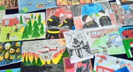 Mieszkańcy powiatu łowickiego wśród laureatów strażackiego konkursu plastycznego (foto)
