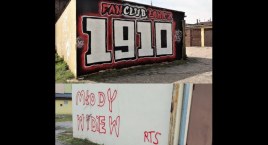 Na Reymonta graffiti zastąpiło szpecące bazgroły (foto)