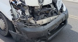 Łowicz. Kolejne zdarzenie drogowe na wiadukcie (foto, film)[AKTUALIZACJA]