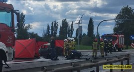Trzy ofiary śmiertelne w wypadku drogowym w Nowych Zdunach! AKTUALIZACJA! (foto)