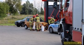 Zdarzenie drogowe na Klickiego w Łowiczu (foto)