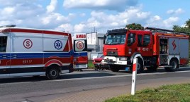 Wypadek z udziałem trzech pojazdów! Lądował LPR! (foto)