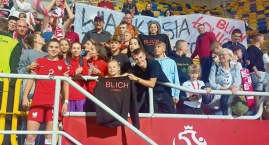Blichowska młodzież kibicowała wczoraj Martynie Wiankowskiej!