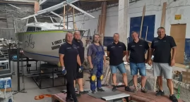 Łowiczanin Marcin Klimczak zbudował łódkę i rusza w samotny rejs dookoła świata (foto)