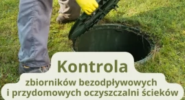 Rusza kontrola szamb i przydomowych oczyszczalni ścieków