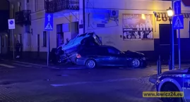 Wypadek na skrzyżowaniu Zduńskiej z Browarną! Są poszkodowani (foto)