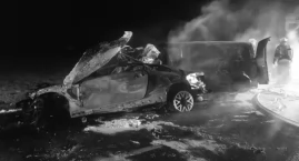 Policja ustaliła tożsamość kierowcy, który zginął w wypadku w Gzince