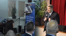 Marszałek Grzegorz Schreiber z wizytą w Zdunach i Łowiczu (foto, film)