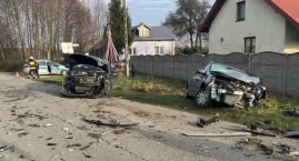 Seligów. Wypadek z udziałem trzech pojazdów! Trzy osoby ranne w tym roczne dziecko (foto) AKTUALIZACJA!