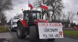 Rolnicy zablokują rondo przy węźle Skierniewice na autostradzie A2