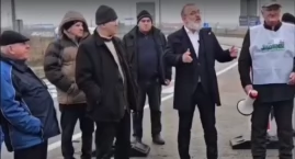 Możecie na mnie liczyć! Starosta spotkał się z protestującymi rolnikami (film)