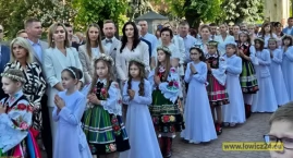 I Komunia Św. w parafii Świętego Ducha w Łowiczu (foto, film)