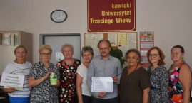 Kwitnie współpraca ŁUTW z Fundacją Prolas (foto)