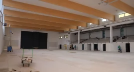Łowicz. Budowa sali gimnastycznej w ZSP nr 4 na finiszu (foto, film)