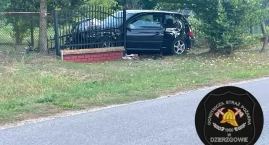 Niedostosowanie prędkości przyczyną zdarzenia w Dzierzgowie