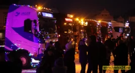 Truckerski Konwój Mikołajkowy pojawi się na Miejskiej Choince 