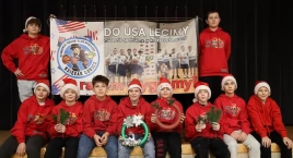 Do USA lecimy! Młodzi koszykarze tworzą świąteczne stroiki (foto)