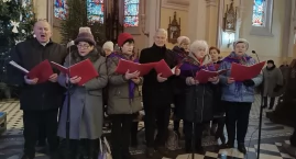 Zduny. Wspólne kolędowanie z zespołem „Wrzos” (foto,film)