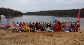 Morsowanie dla WOŚP na Guźni pod Łowiczem (foto, film)