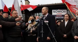 Karol Nawrocki, kandydat na prezydenta RP spotkał się z mieszkańcami regionu łowickiego (foto, film)