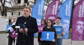 Konferencja Zandberga w Łowiczu. Nowe propozycje i mocne słowa o polityce (foto,film)