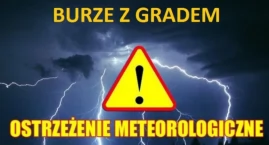 IMGW ostrzega przed burzami w regionie. Możliwe silne opady i porywisty wiatr