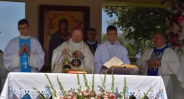 Uroczystości odpustowo-dożynkowe w Domaniewicach z j…