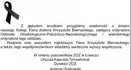 Nie żyje doktor Krzysztof Biernacki