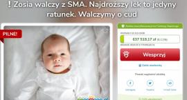 Zbiórka na leczenie małej Zosi chorej na SMA