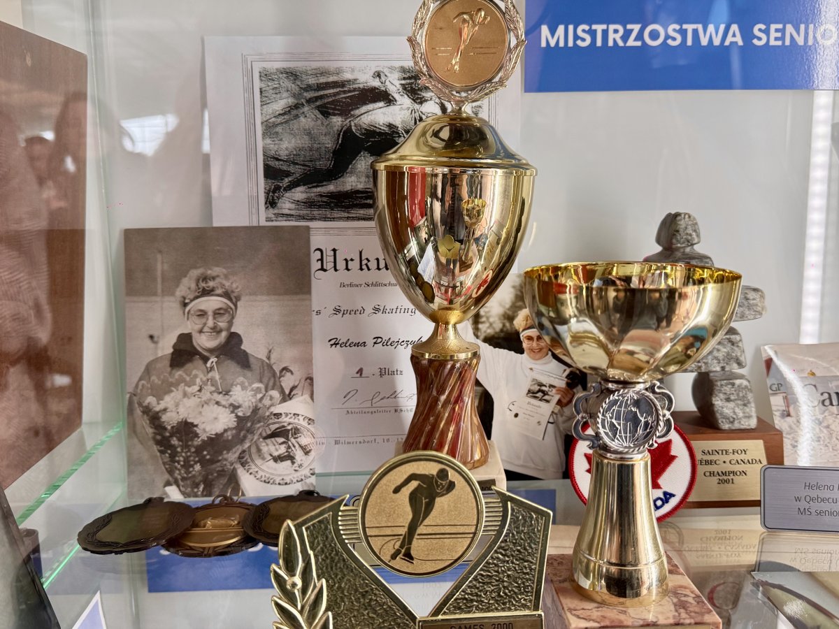 Wystawa na lodowisku Helena: Historia życia i sukcesów Heleny Pilejczyk