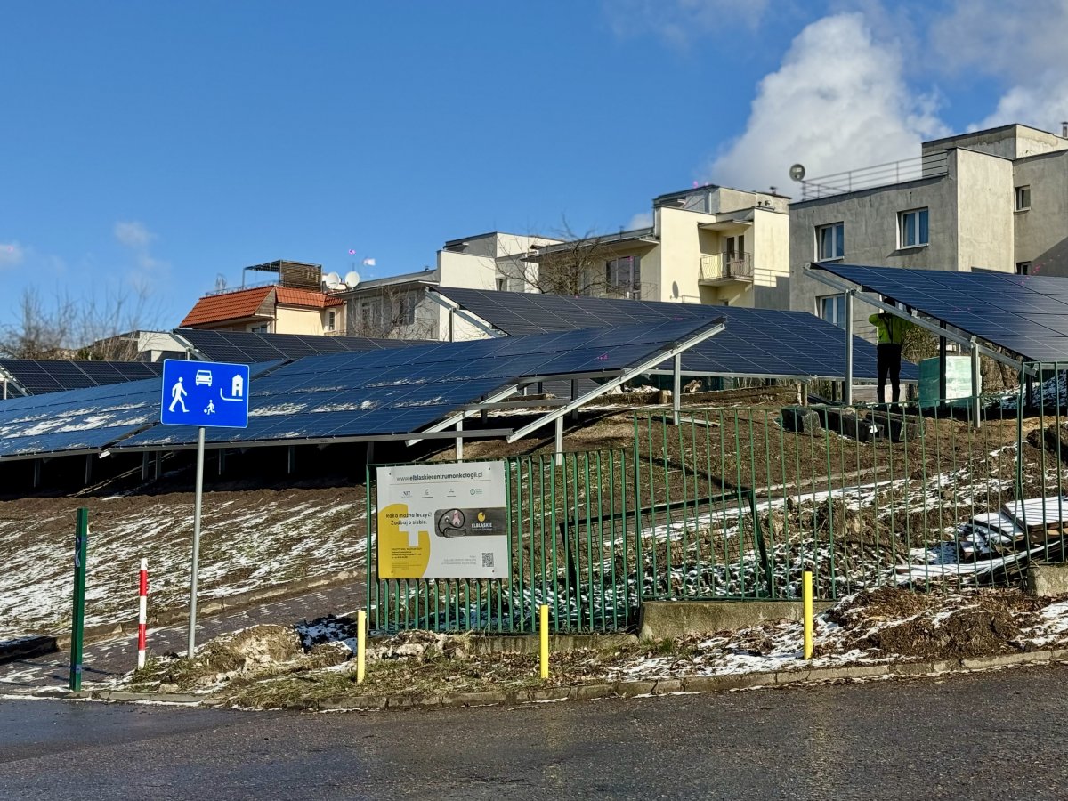 Mimo protestów mieszkańców szpital w Elblągu zainwestował w fotowoltaikę, aby obniżyć ogromne rachunki za energię