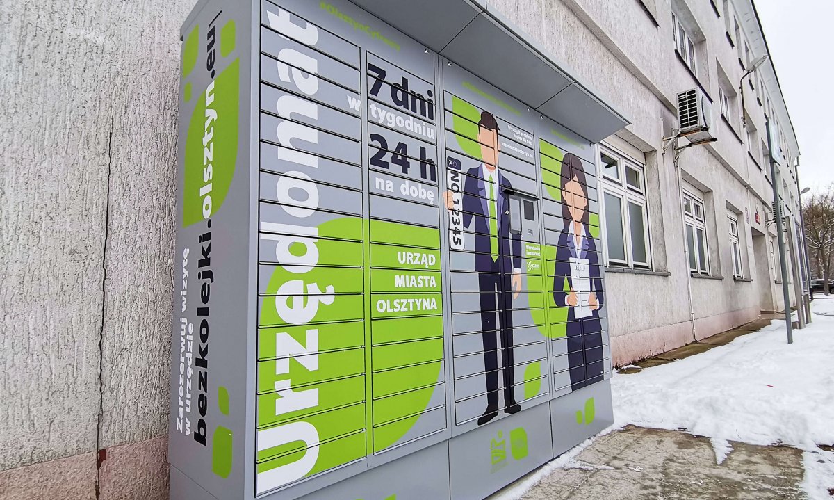 Po dowód rejestracyjny jak po paczkę. W Olsztynie stanął pierwszy urzędomat [ZDJĘCIA]