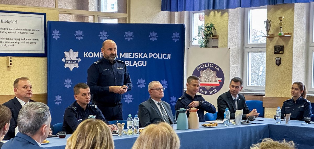 Policja w Elblągu podsumowała 2024 rok: Najważniejsze dane i statystyki