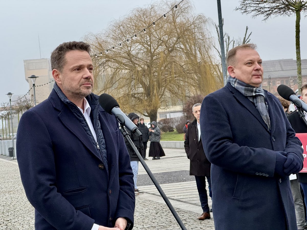 Rafał Trzaskowski w Elblągu zmienił zdanie o przekopie. Twierdzi, że elbląski port może stać się jednym z ważniejszych na Morzu Bałtyckim