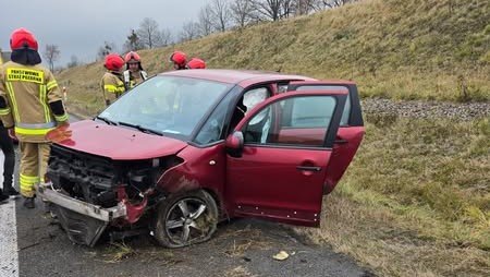 Kolizja na S7 w kierunku Gdańska: Utrudnienia na wysokości węzła Pasłęk Południe