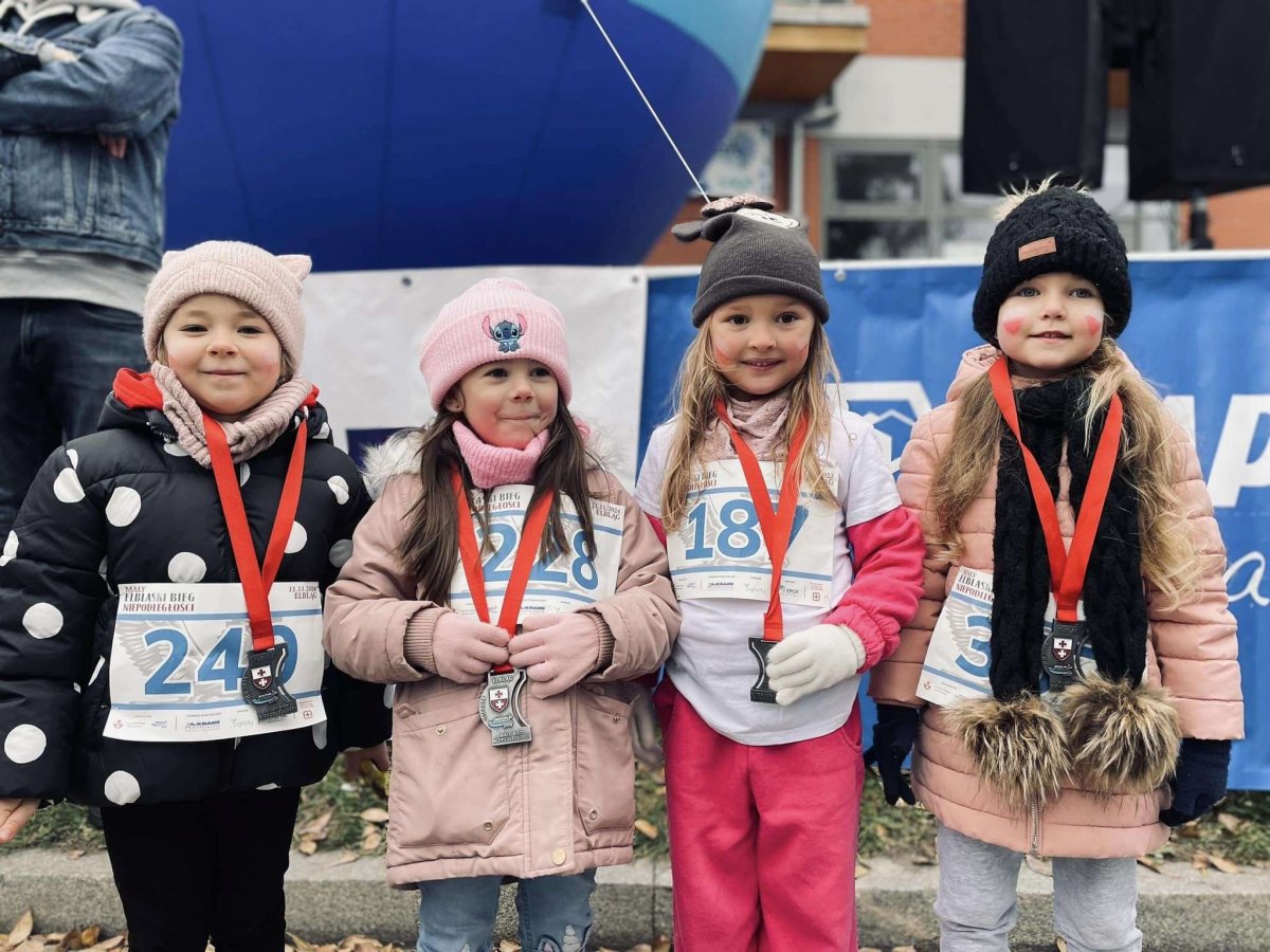 Elbląg: Mały Bieg Niepodległości 2024 [ZDJĘCIA]