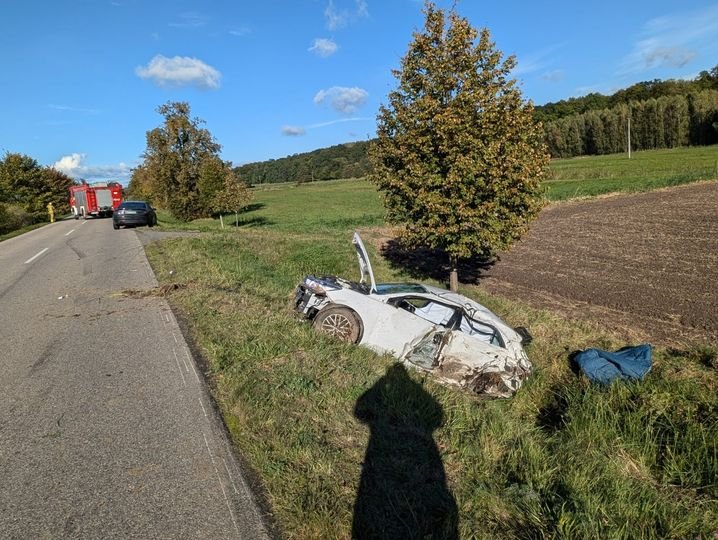 Podejrzany o udział w wypadku na drodze nr 503 był pijany i uciekł z miejsca zdarzenia