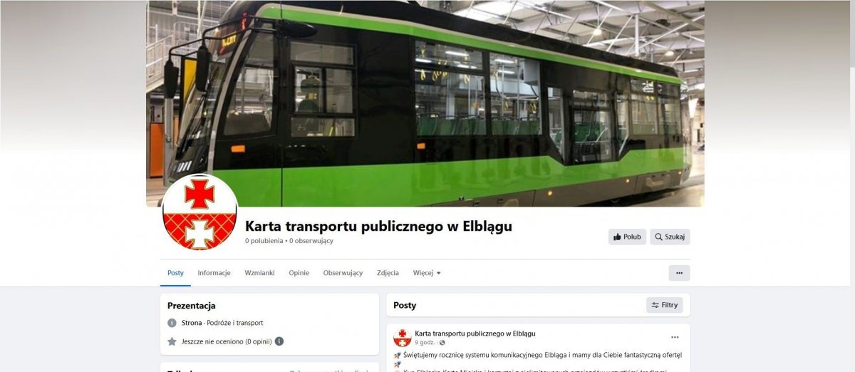 ZKM ostrzega: Karta transportu publicznego w Elblągu to oszustwo!