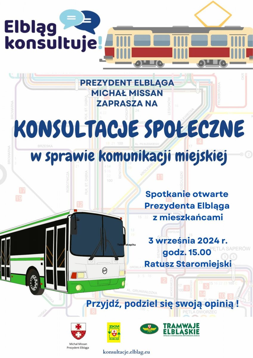 Otwarte spotkanie z mieszkańcami w sprawie komunikacji miejskiej