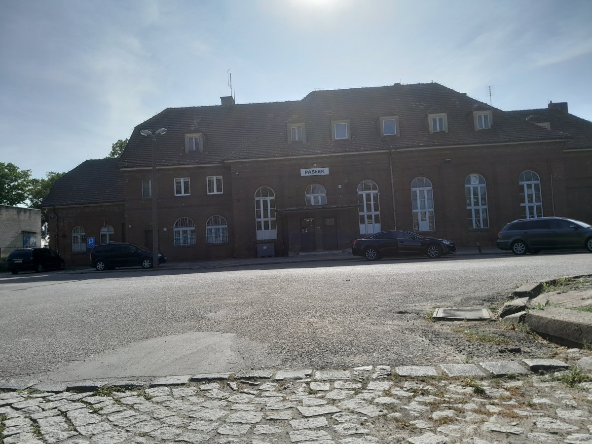 Pasłęk pyta kolejarzy o dworzec