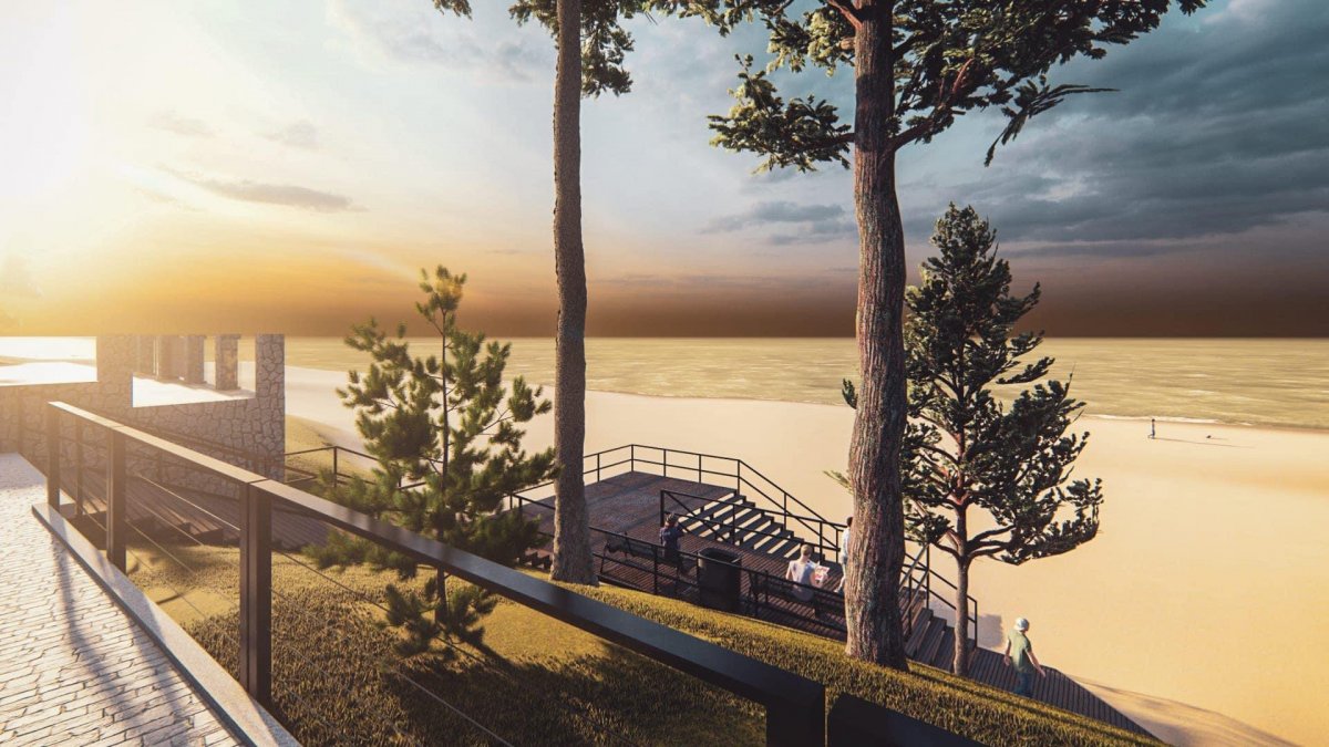 Stegna będzie mieć nową promenadę i nowe zejścia na plażę [ZDJĘCIA]