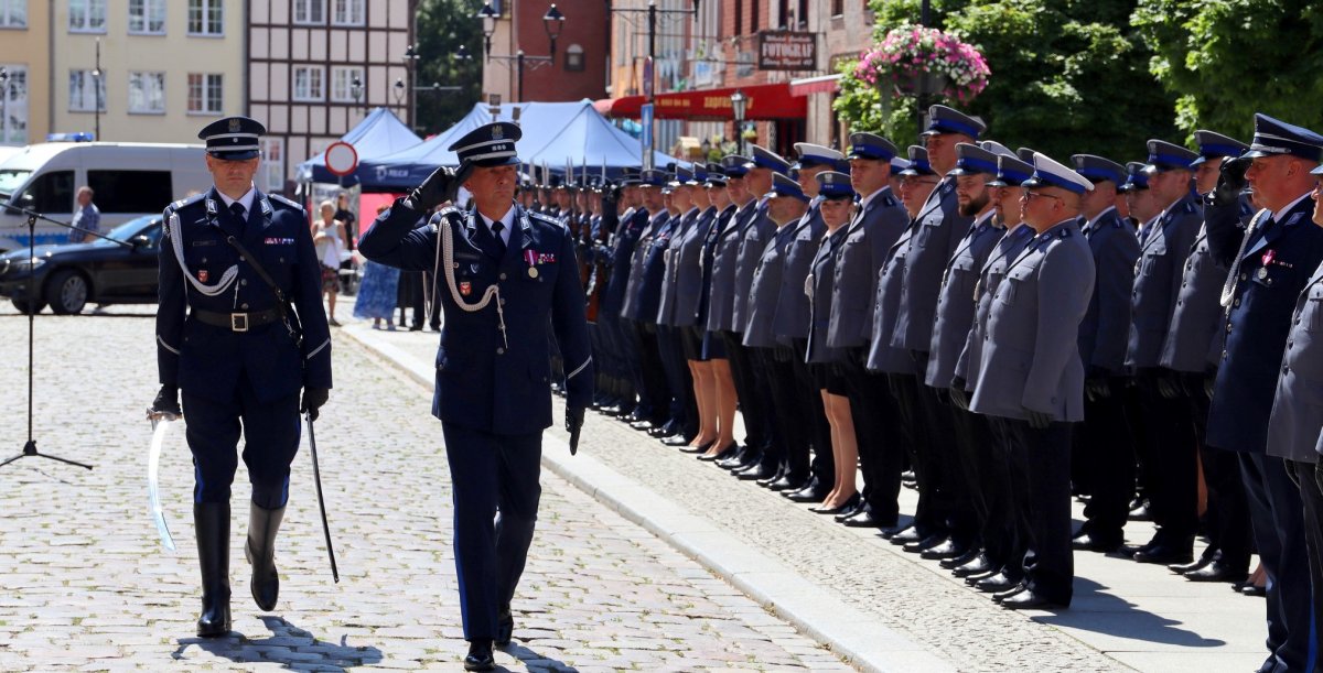 Elbląskie uroczystości z okazji Święta Policji