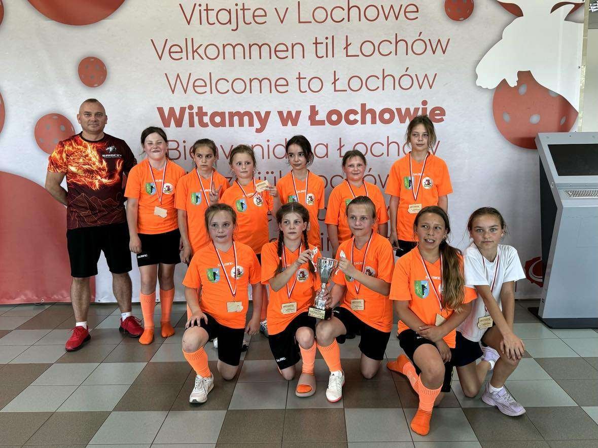 Dziewczęta z KS Dragons Płoskinia mistrzyniami Polski 2024 w unihokeju